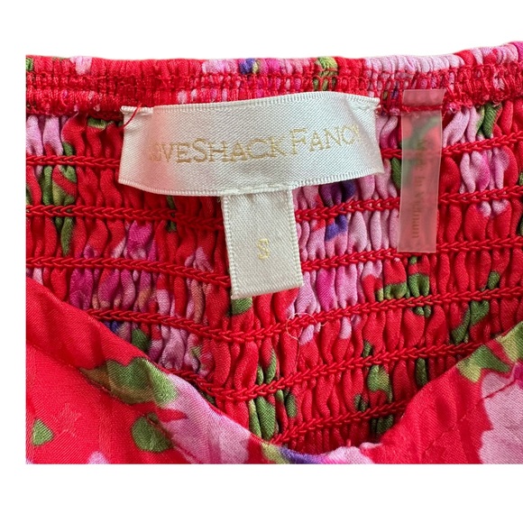 LoveshackFancy Corbett tiered mini skirt set - Picture 3 of 5